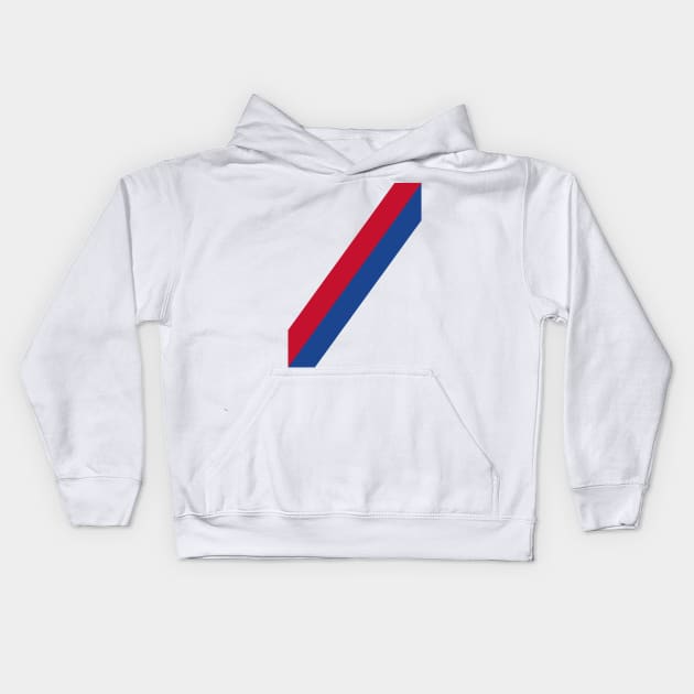 Palace Stripes Kids Hoodie by Confusion101